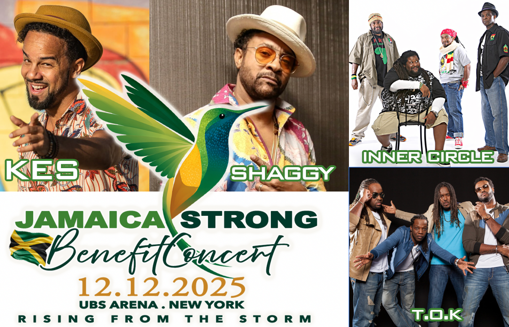 Reggae Icon Shaggy Leads “Jamaica Strong Benefit Concert” for Hurricane Relief at UBS Arena