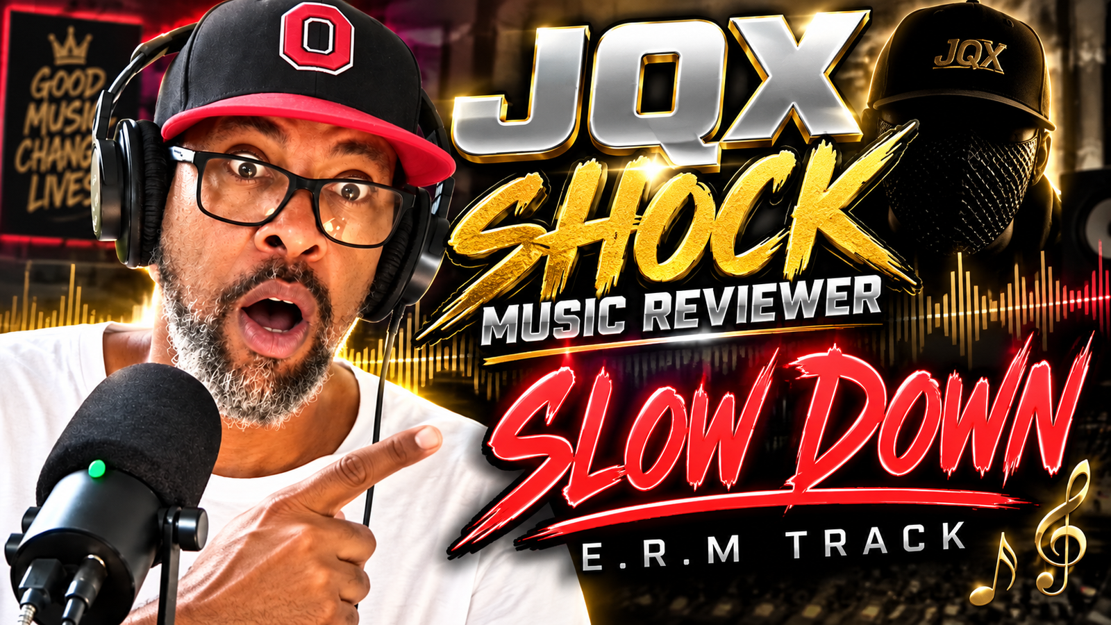 JQX Shocks Music Reviewer With Brand-New E.R.M. Track “Slow Down”